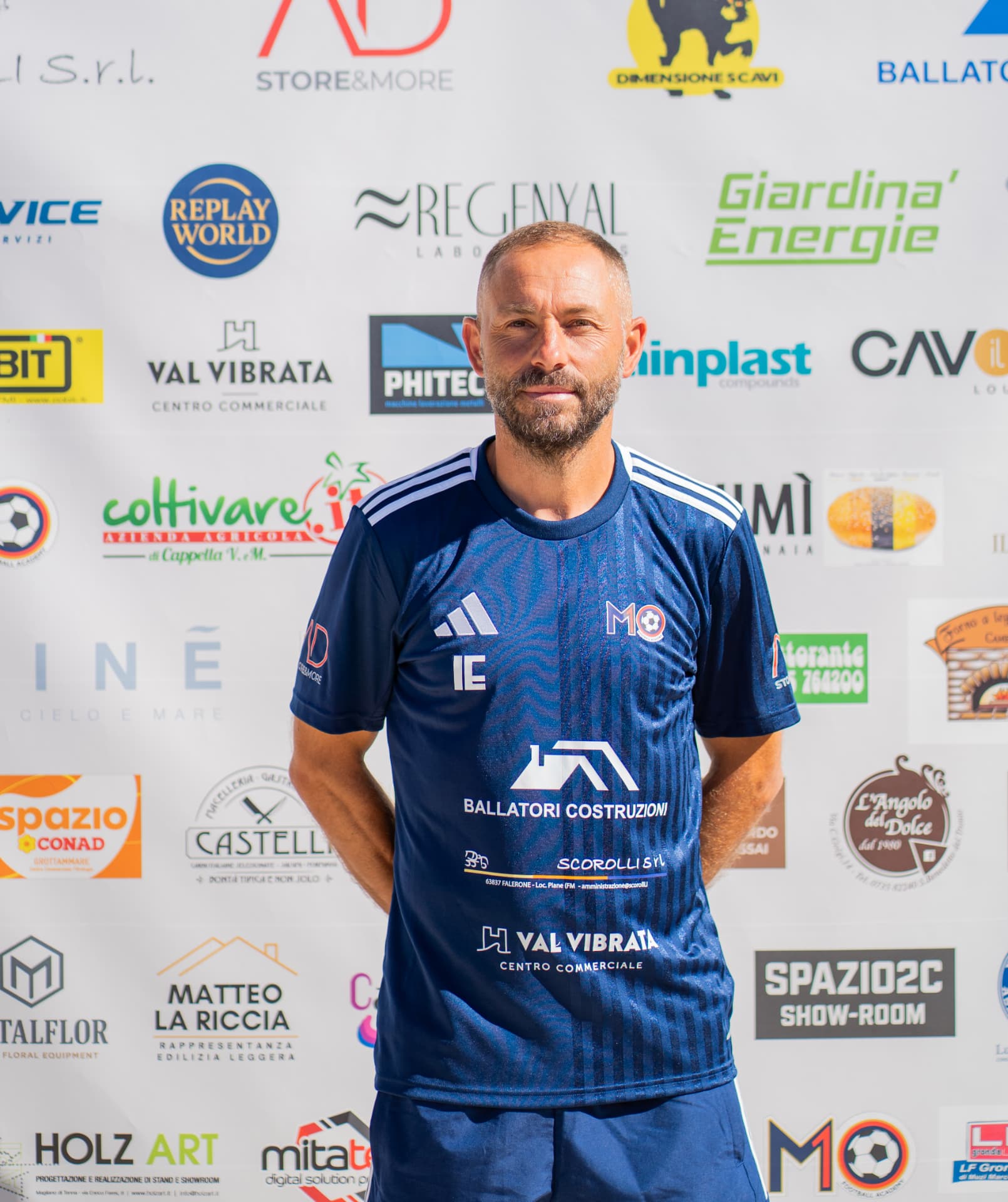 Ritratto ufficiale di Ettore Ionni, staff tecnico M10