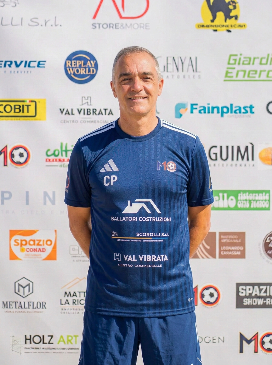 Ritratto ufficiale di Cristian Persiani, staff tecnico M10