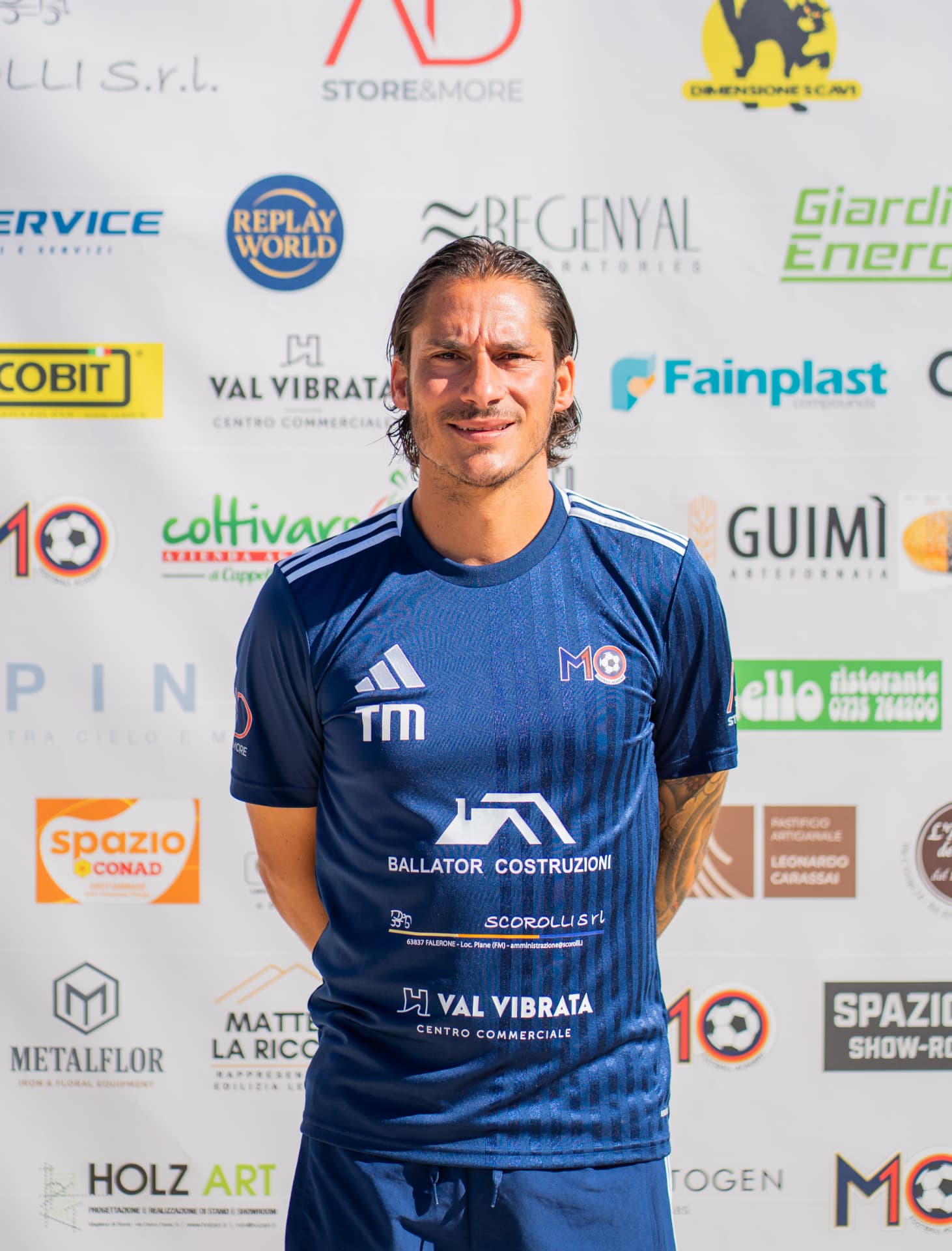 Ritratto ufficiale di Mario Titone, fondatore e coach M10